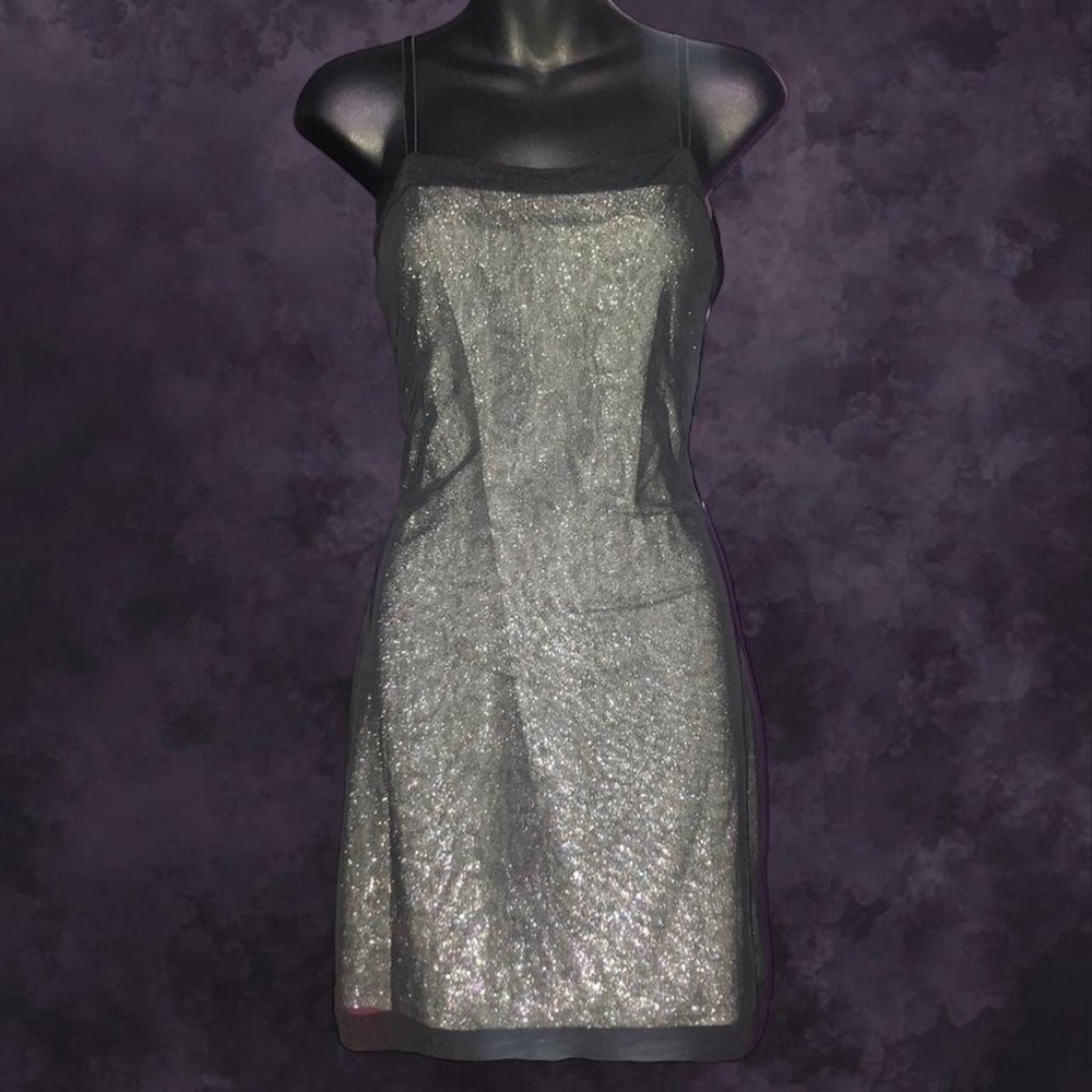 Vintage Byer Too! Glittery Snakeskin Dress